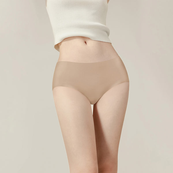 Souffle seamless underwear 3-pack in beige