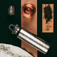 Premium Titanium 20oz Insulated Bottle with Magnetic Tea Infuser