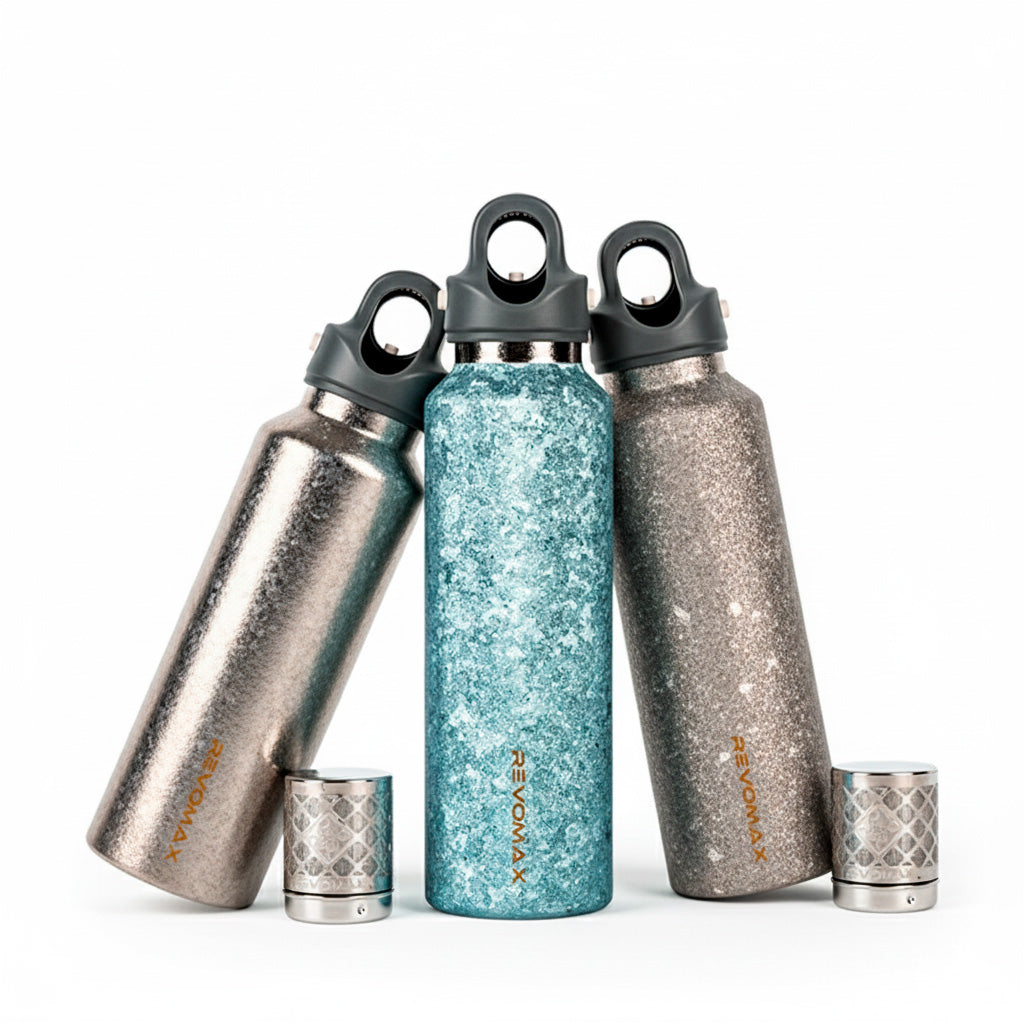 Premium Titanium 20oz Insulated Bottle with Magnetic Tea Infuser