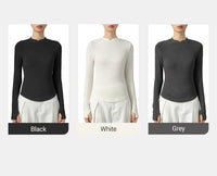 Traditional Long Sleeve Hush Fiber Top