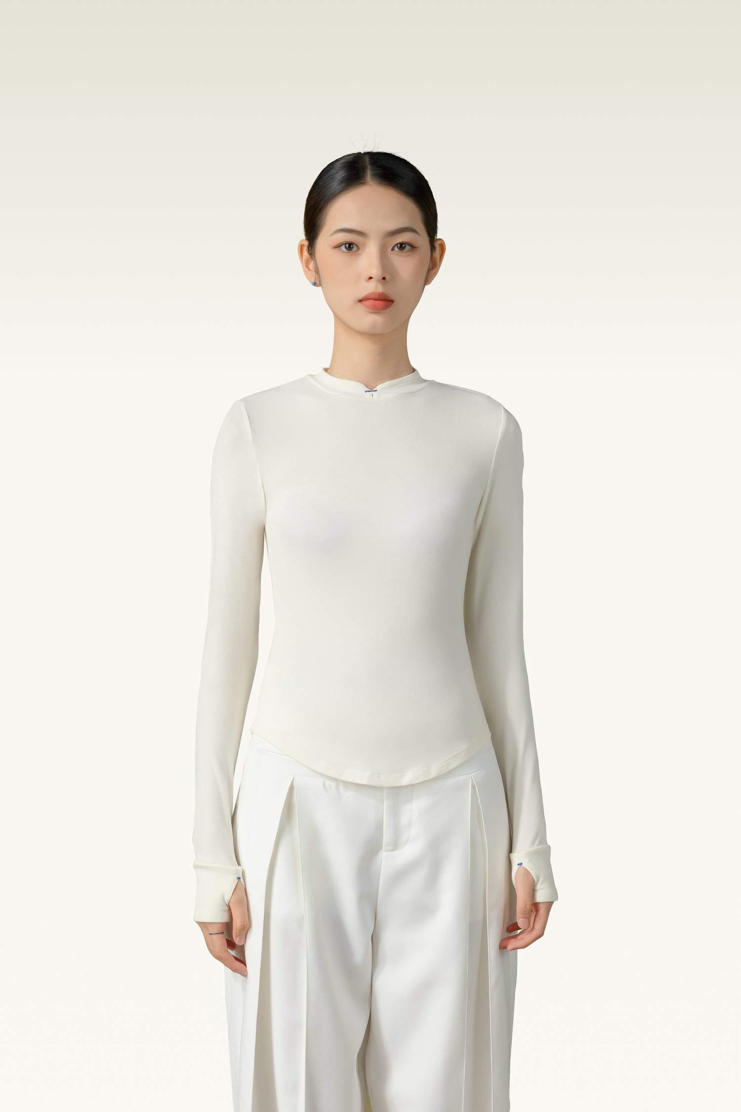 Traditional Long Sleeve Hush Fiber Top