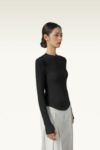 Traditional Long Sleeve Hush Fiber Top