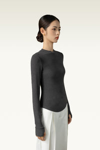 Traditional Long Sleeve Hush Fiber Top