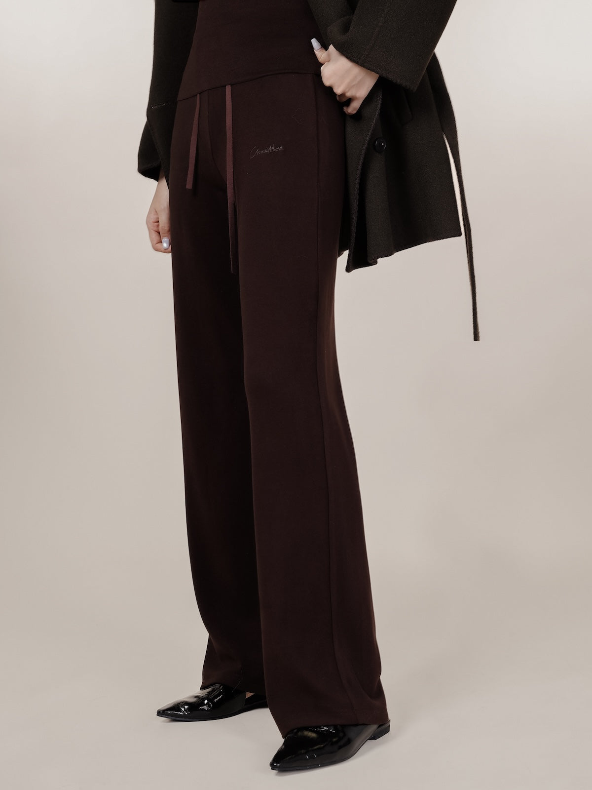 2025 CatWarm Wide-Leg Thermal Pants