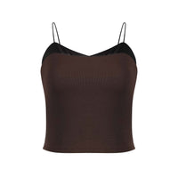 Cloud Color-Block Tank Top with Built-in Bra Pads