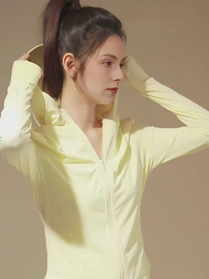 Aircon UV Protection Jacket Slim Relaxed Fit 2 In 1