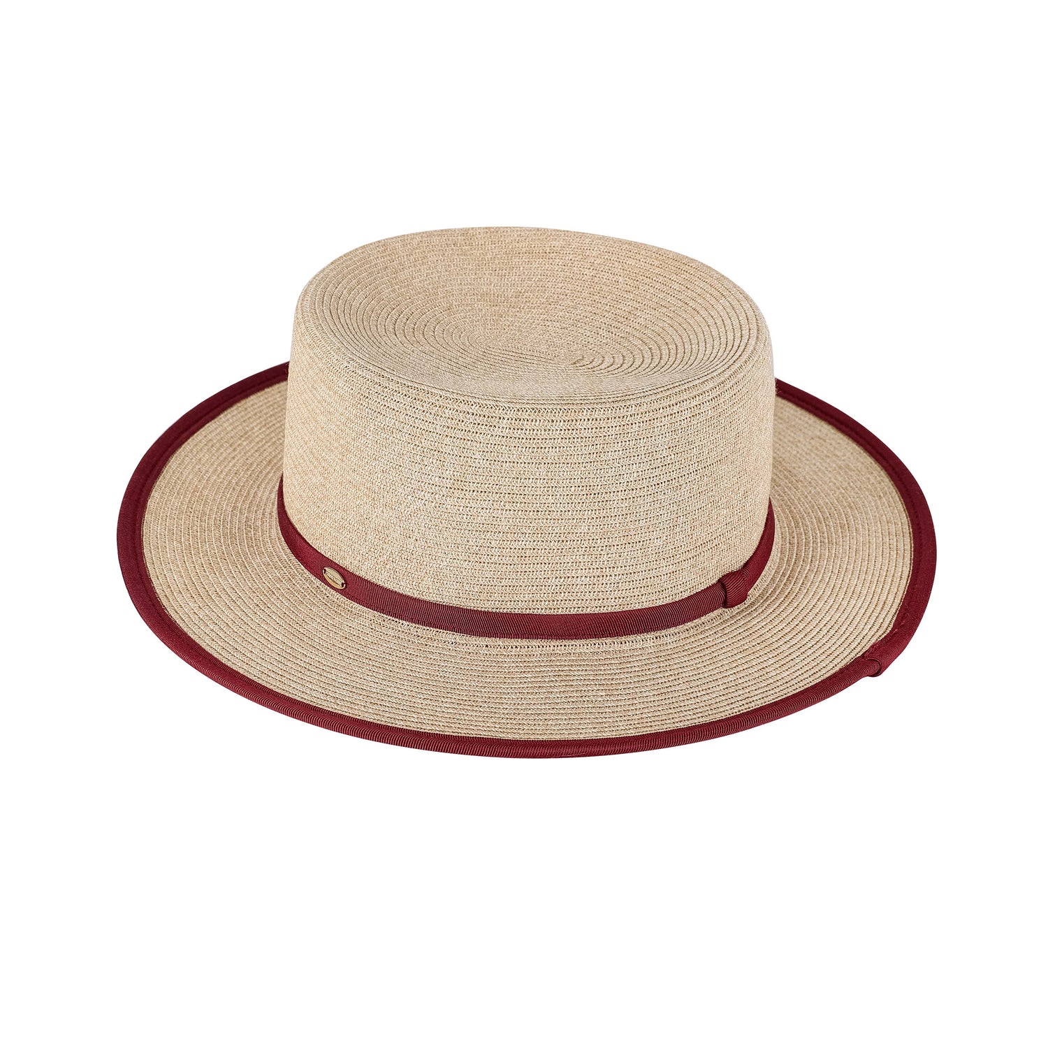 Elegant High-Density Weave Straw Sun Hat